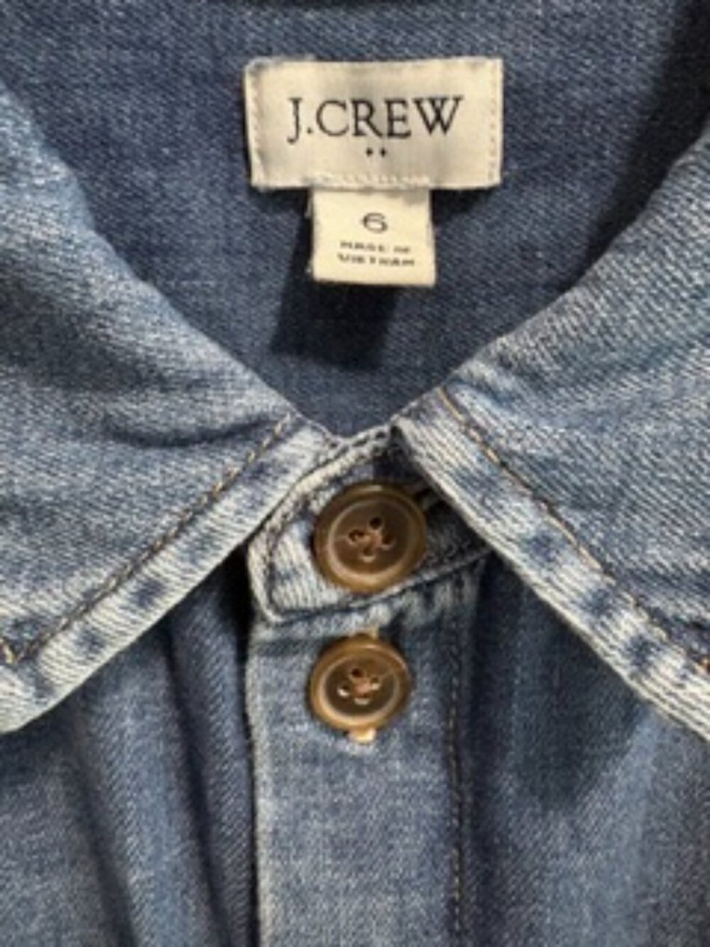J.Crew Denim Dress